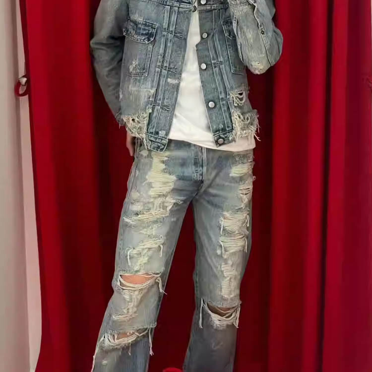 Джинсы Kenzo X унисекс индиго Levi’S, индиго — фото 4