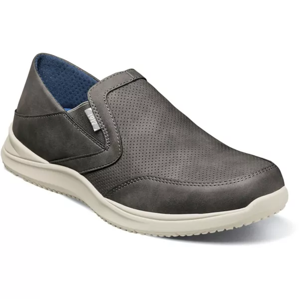 

Мужские туфли Conway EZ с открытым носком Nunn Bush, серый