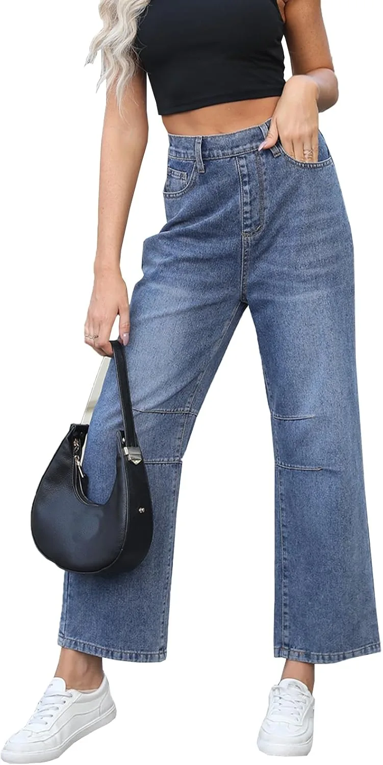 

Женские джинсы в стиле 90-х: мешковатые, с высокой талией и прямым кроем HBER