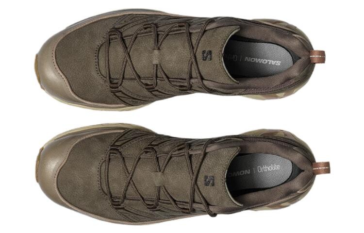 Мужские походные кроссовки SALOMON XT-6, Темный Хаки — фото 3