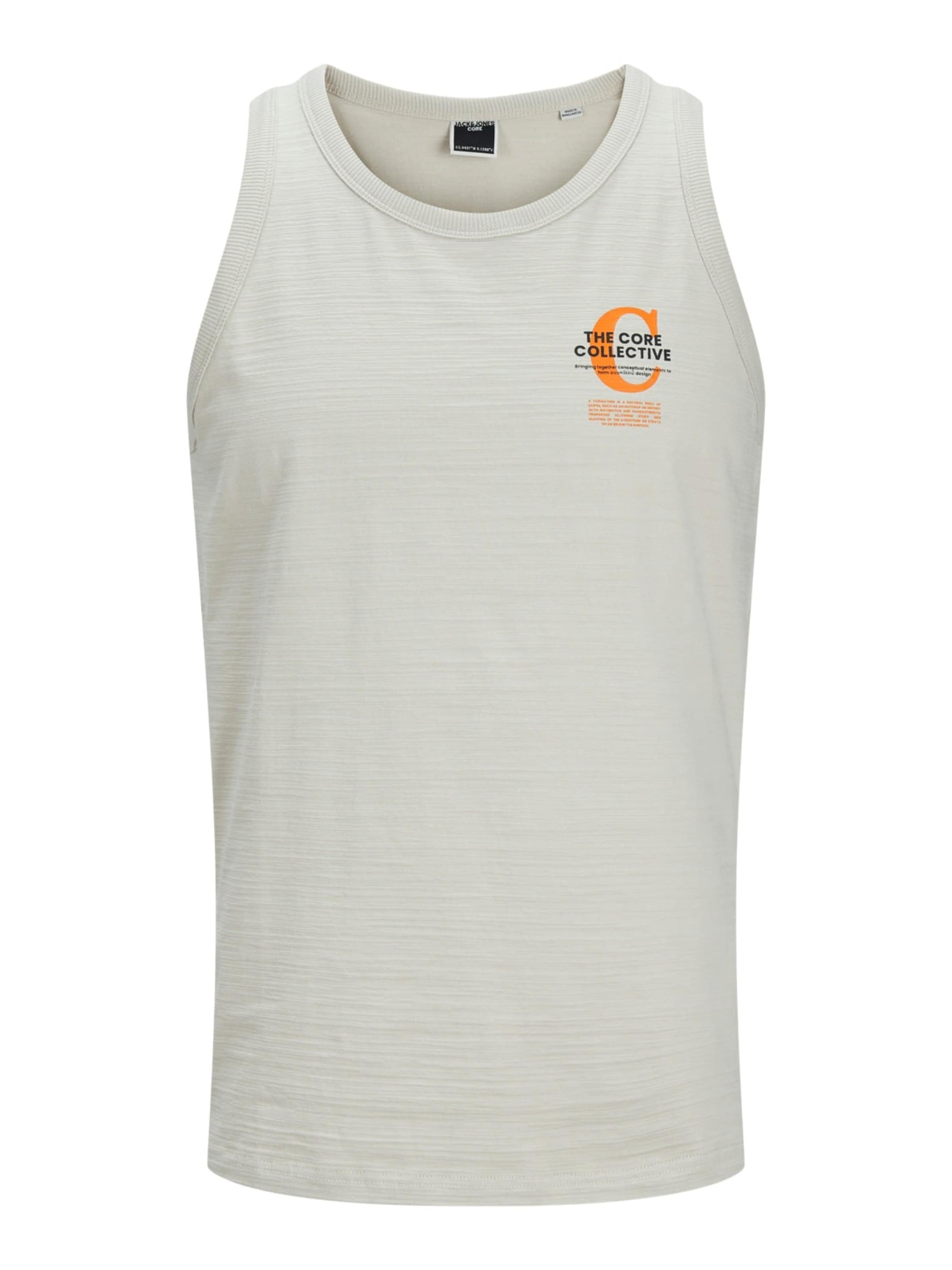 

JACK & JONES Футболка 'JCOSLUB' в цвете Cream