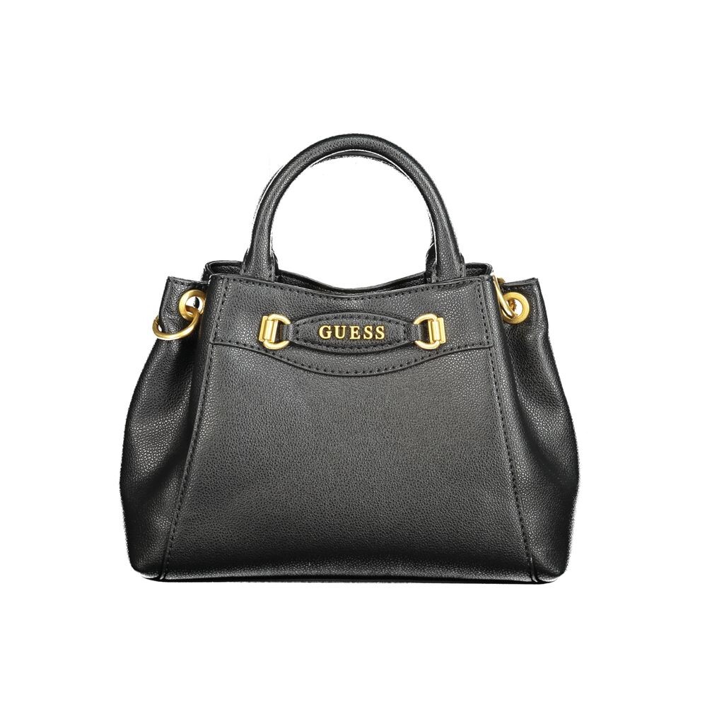 

Черная полиэтиленовая женская сумка Guess Shoes