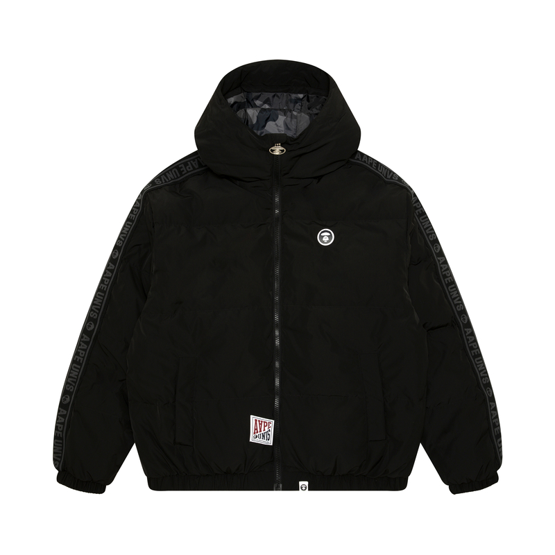 

Aape Куртка утепленная A Bathing APE® Moonface Logo, Black BKX