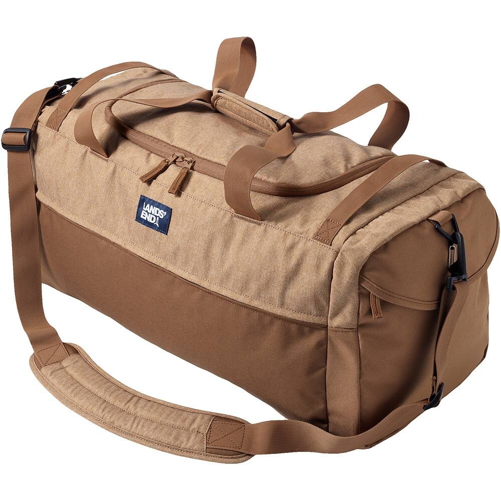 

Универсальная дорожная сумка среднего размера Lands’ End Lands' End, цвет Honey Beige