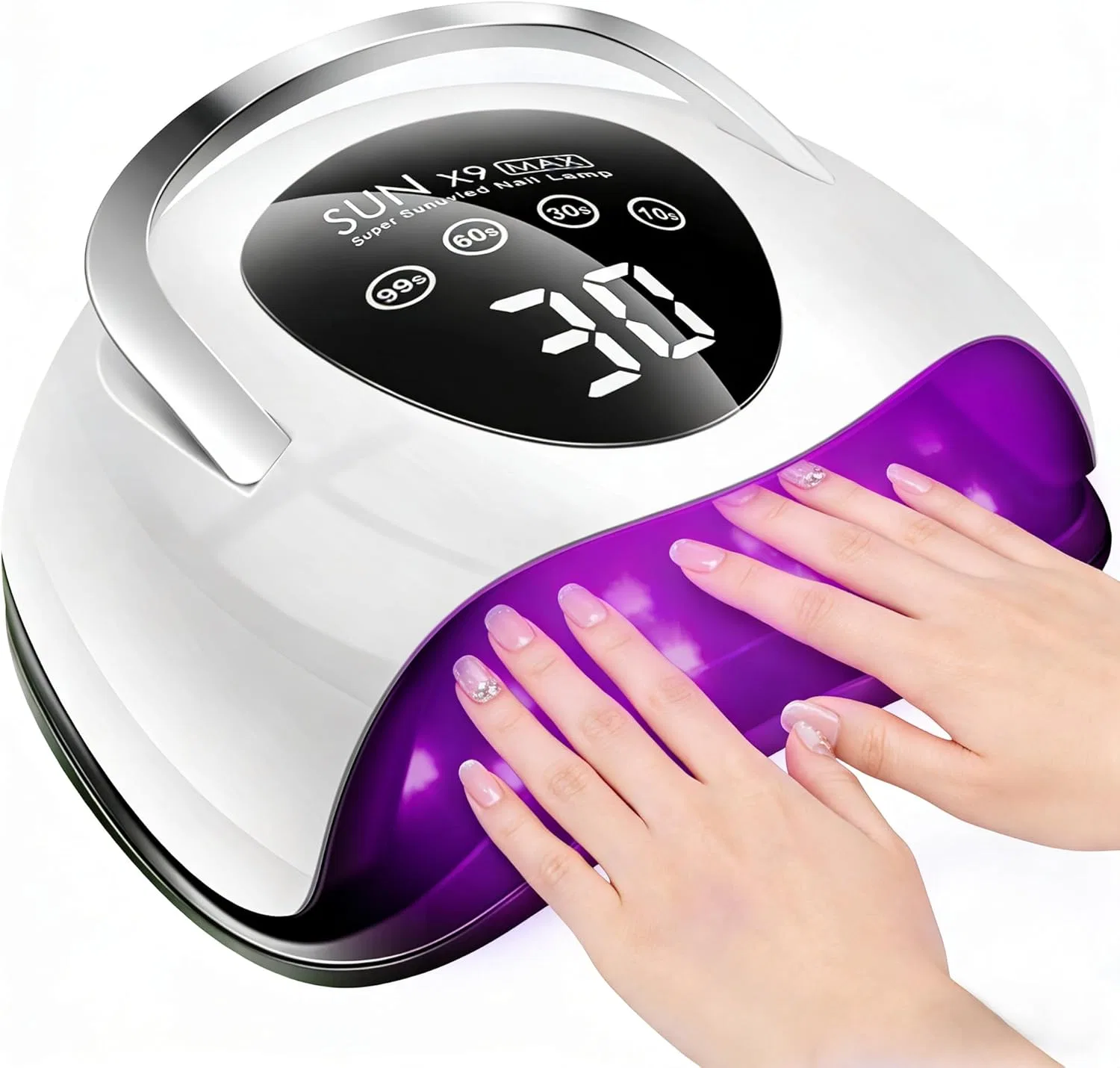 UV-лампа для гель-лака LadyMisty 268 Вт с 57 LED-диодами Ladymisty