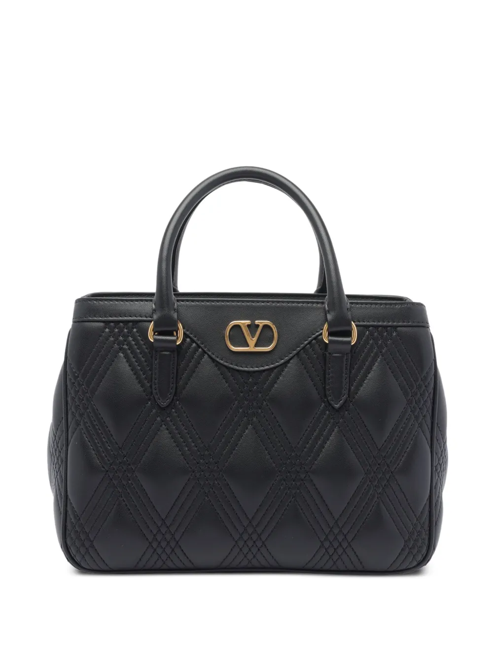 

Сумка из стеганой кожи VLogo VALENTINO GARAVANI, черный