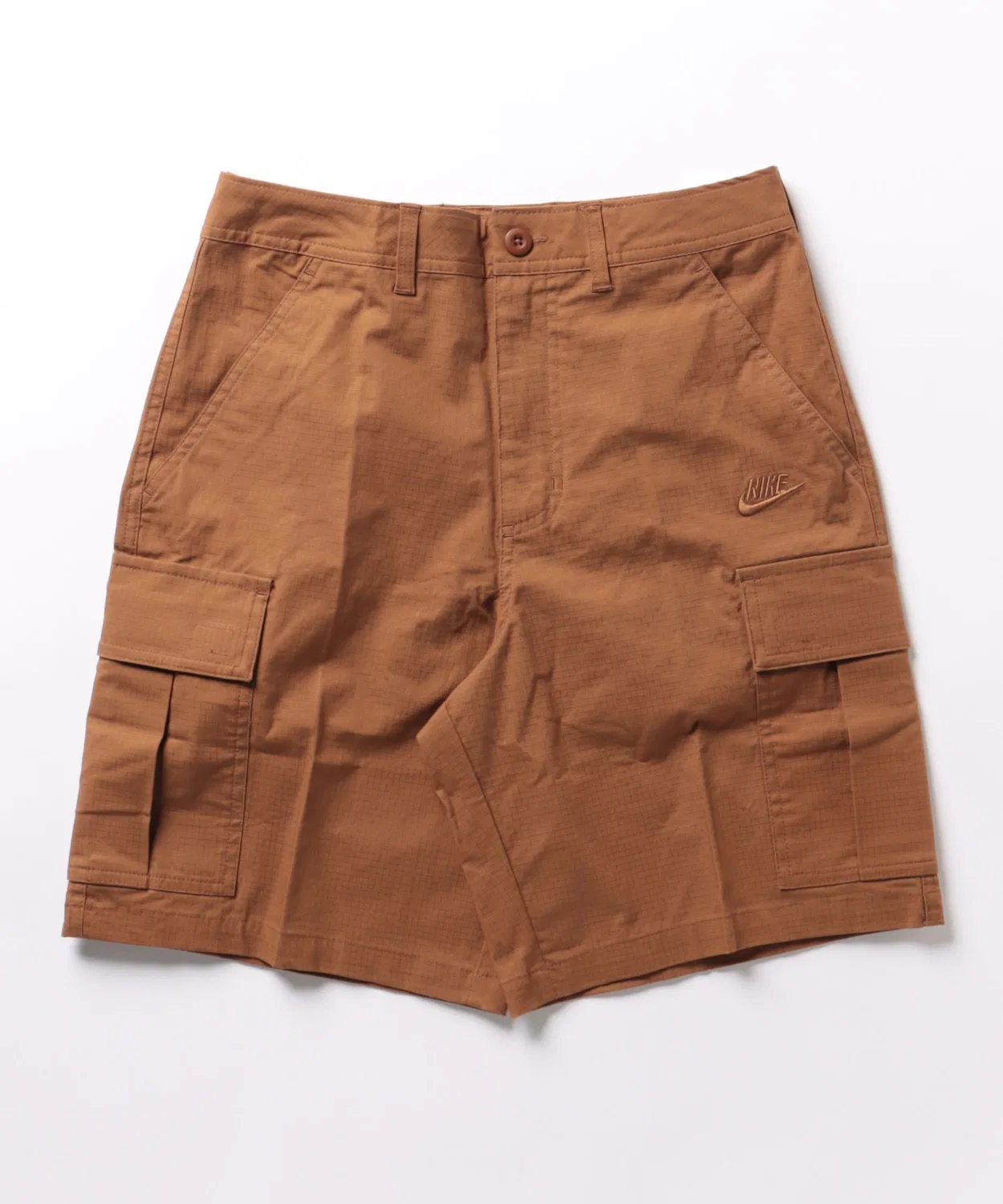 Шорты Nike Club Cargo Shorts, хлопок, коричневый