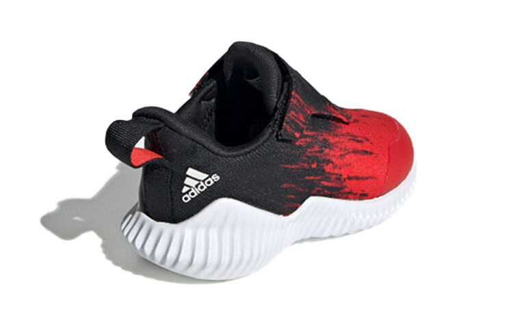 Кроссовки adidas Fortarun Toddler Shoes TD Low-top Black/Red — фото 4