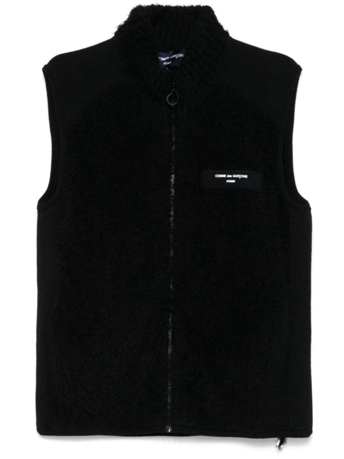 

Comme des Garçons Homme фактурный жилет, черный