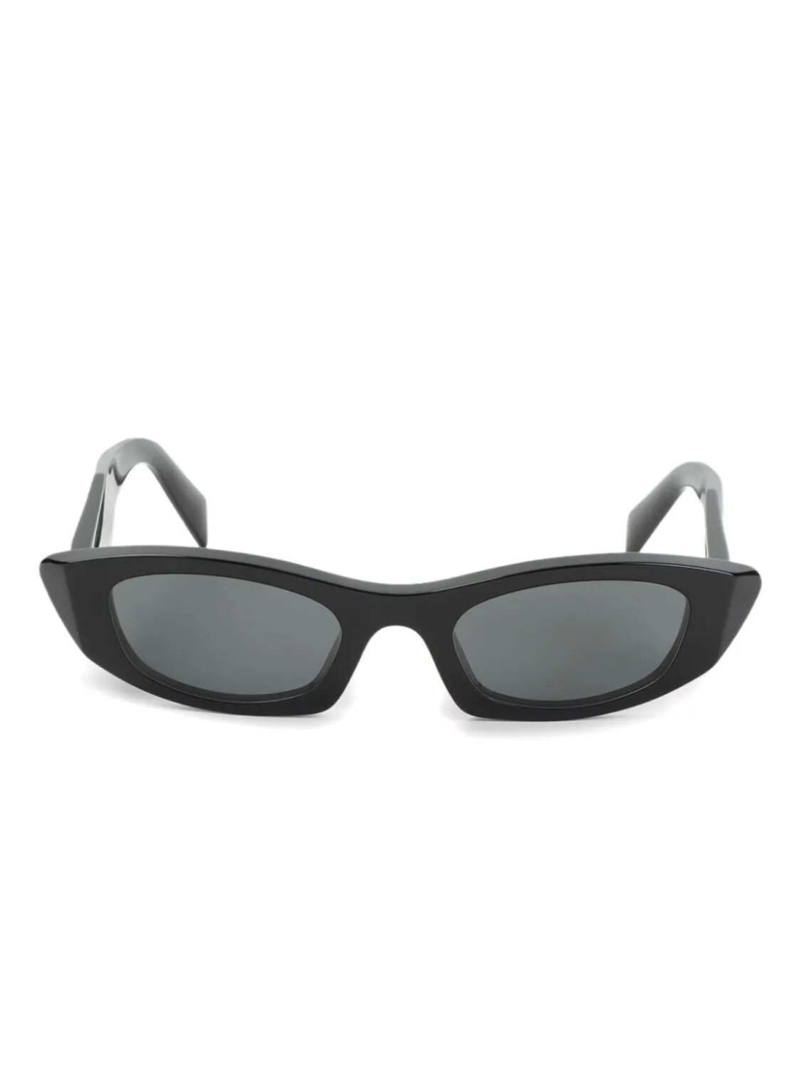 

Солнцезащитные очки в оправе «кошачий глаз» Prada Eyewear, черный