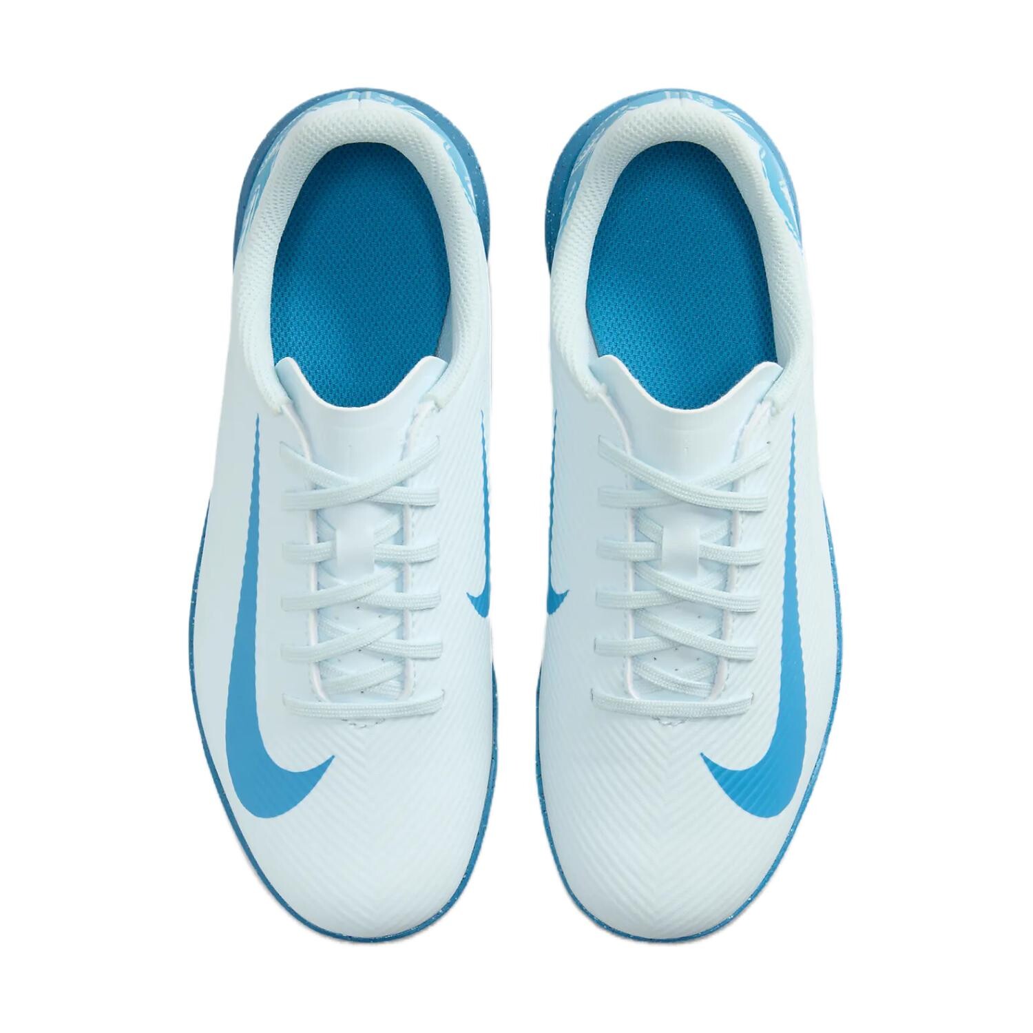 Футбольные бутсы Mercurial Vapor 16 Kids для детей Nike, голубой — фото 4
