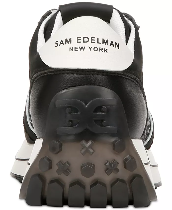 Женские кроссовки Jayce на шнуровке Sam Edelman, черный — фото 3