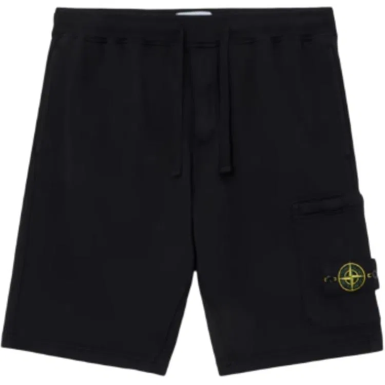 Спортивные шорты мужские STONE ISLAND черные