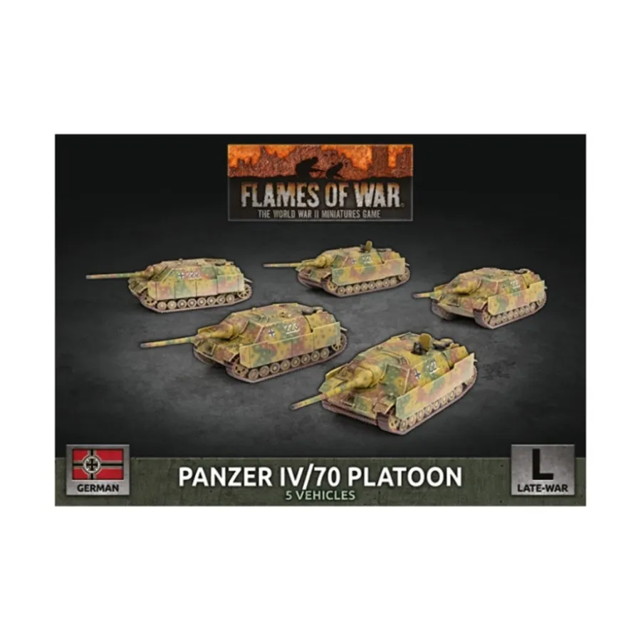 

Танковый взвод Panzer IV/70, Flames of War - WWII - German - Tanks (4th Edition)