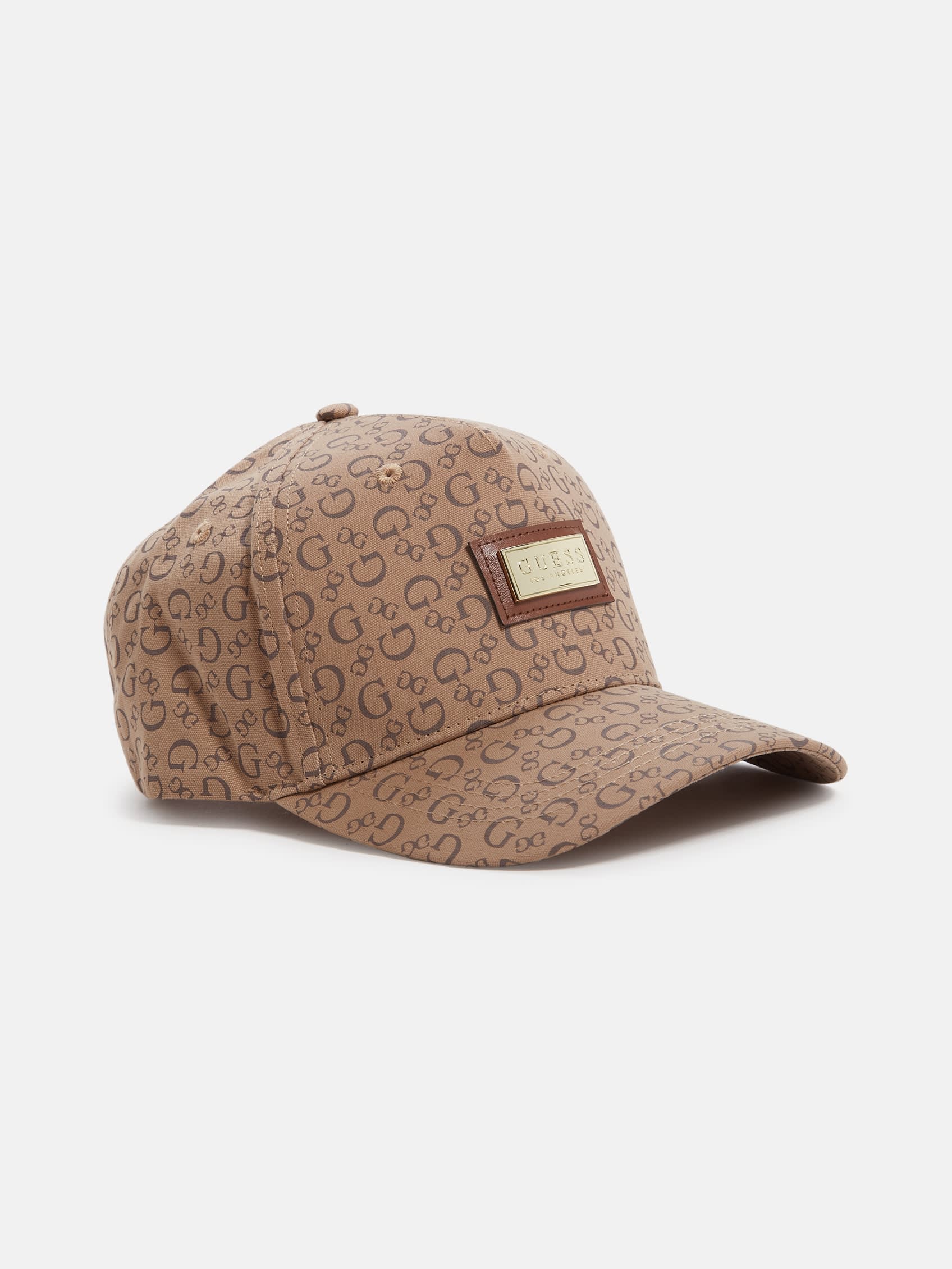 

Бейсболка с логотипом Guess Factory, коричневый