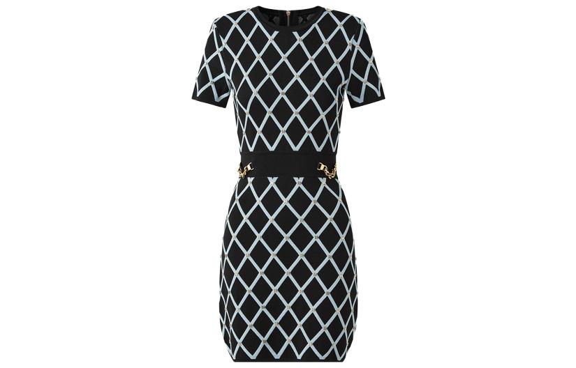 

KARL LAGERFELD Женское черное платье с короткими рукавами KARL LAGERFELD / Karl Lagerfeld Jeans