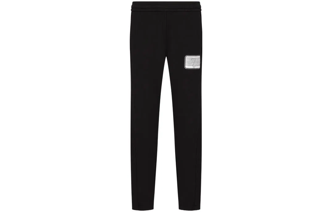 Брюки повседневные EMPORIO ARMANI EA7 черные