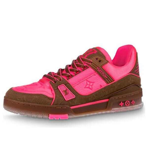 

Кроссовки trainers 'pink monogram' Louis Vuitton, розовый