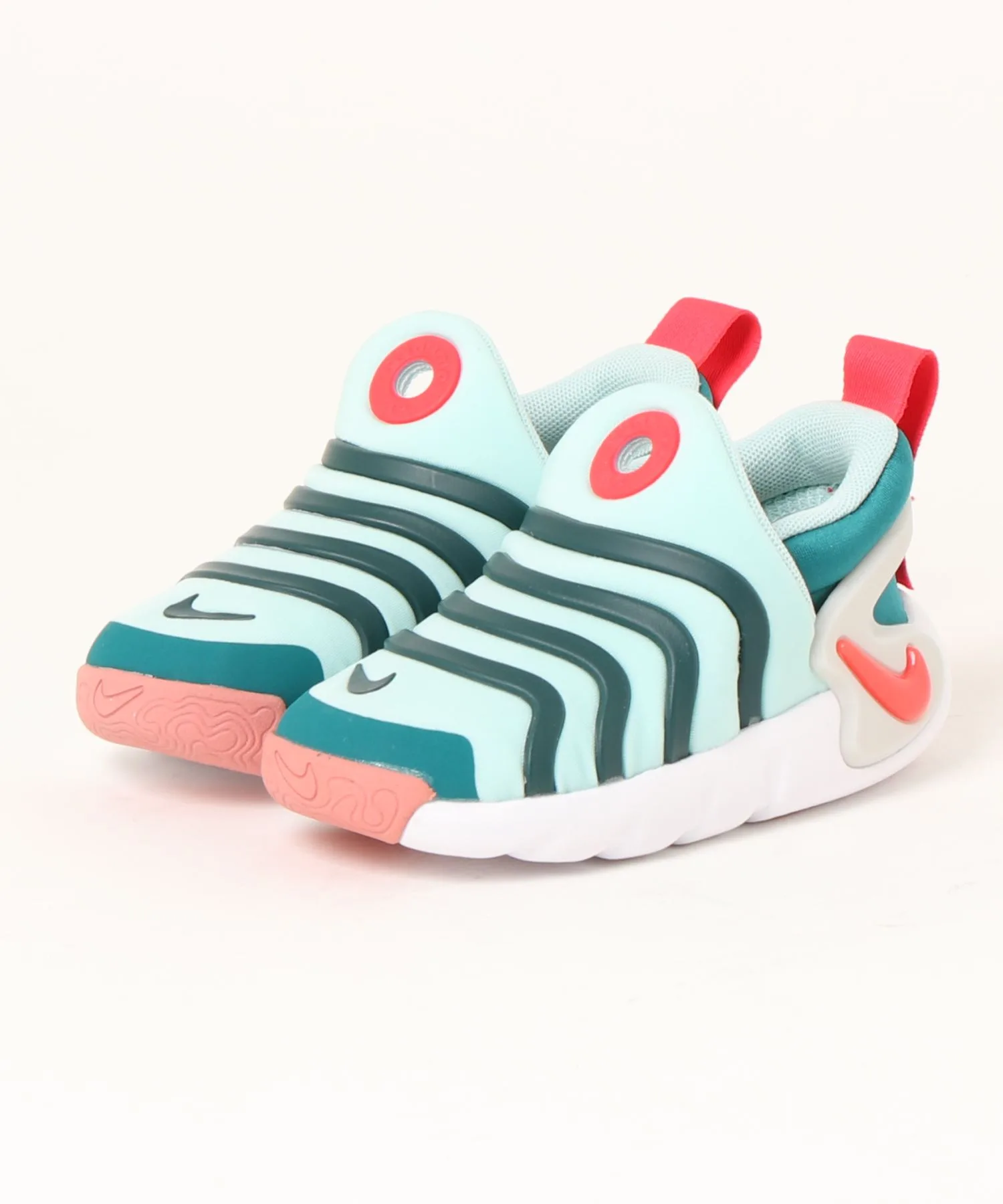 Детские кроссовки без шнурков Nike Dynamo Go TD зеленые