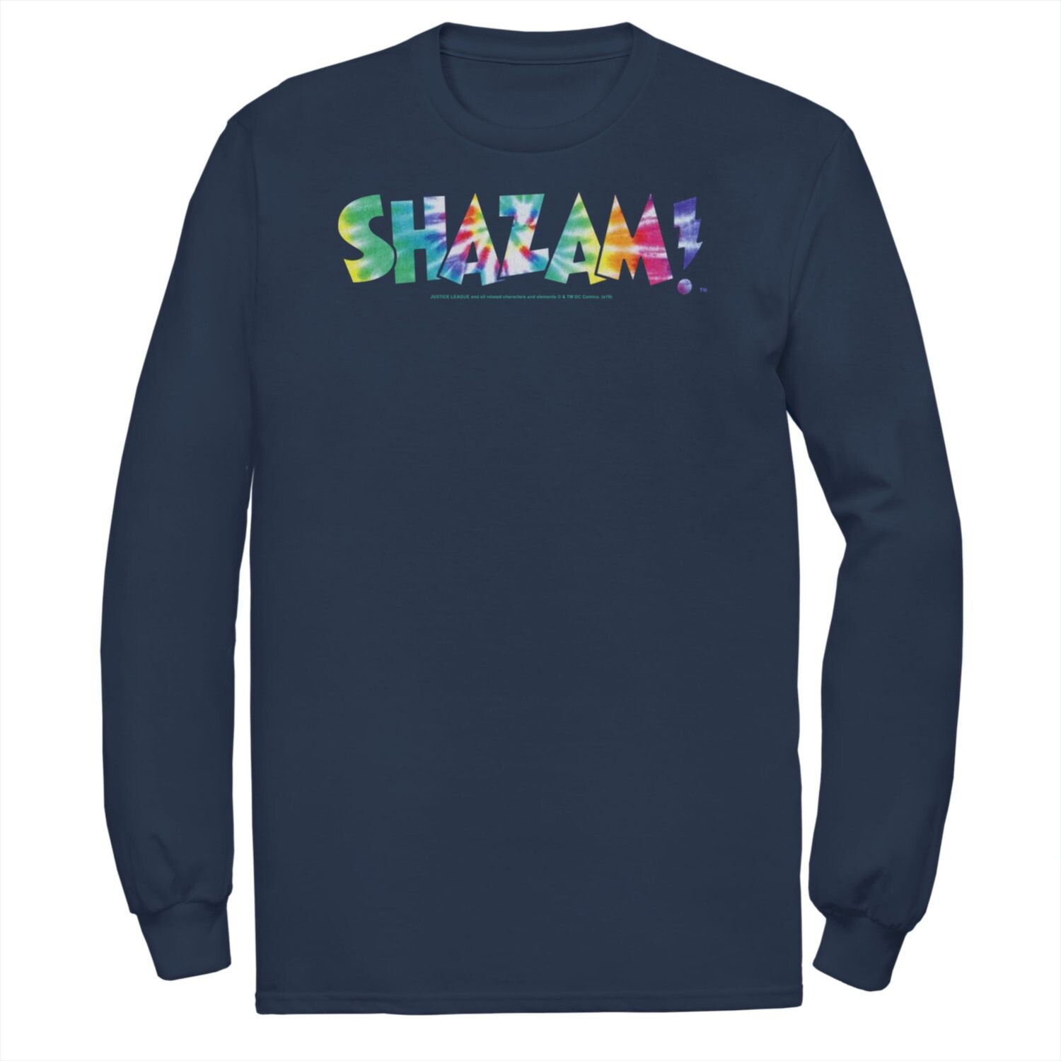 

Мужская футболка с логотипом DC Comics Shazam Tie Dye