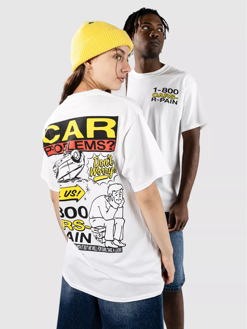 

Футболка 1800 Cars R Pain Donut, белый