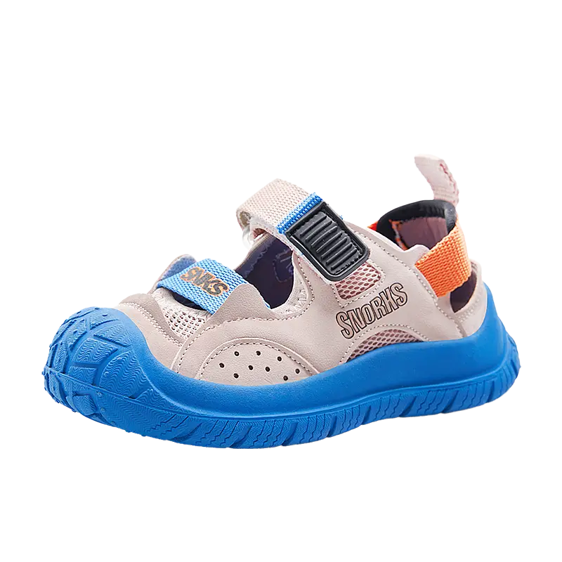 

SNORKS Скользостойкие, антиударные и дышащие детские сандалии Blue Kids'