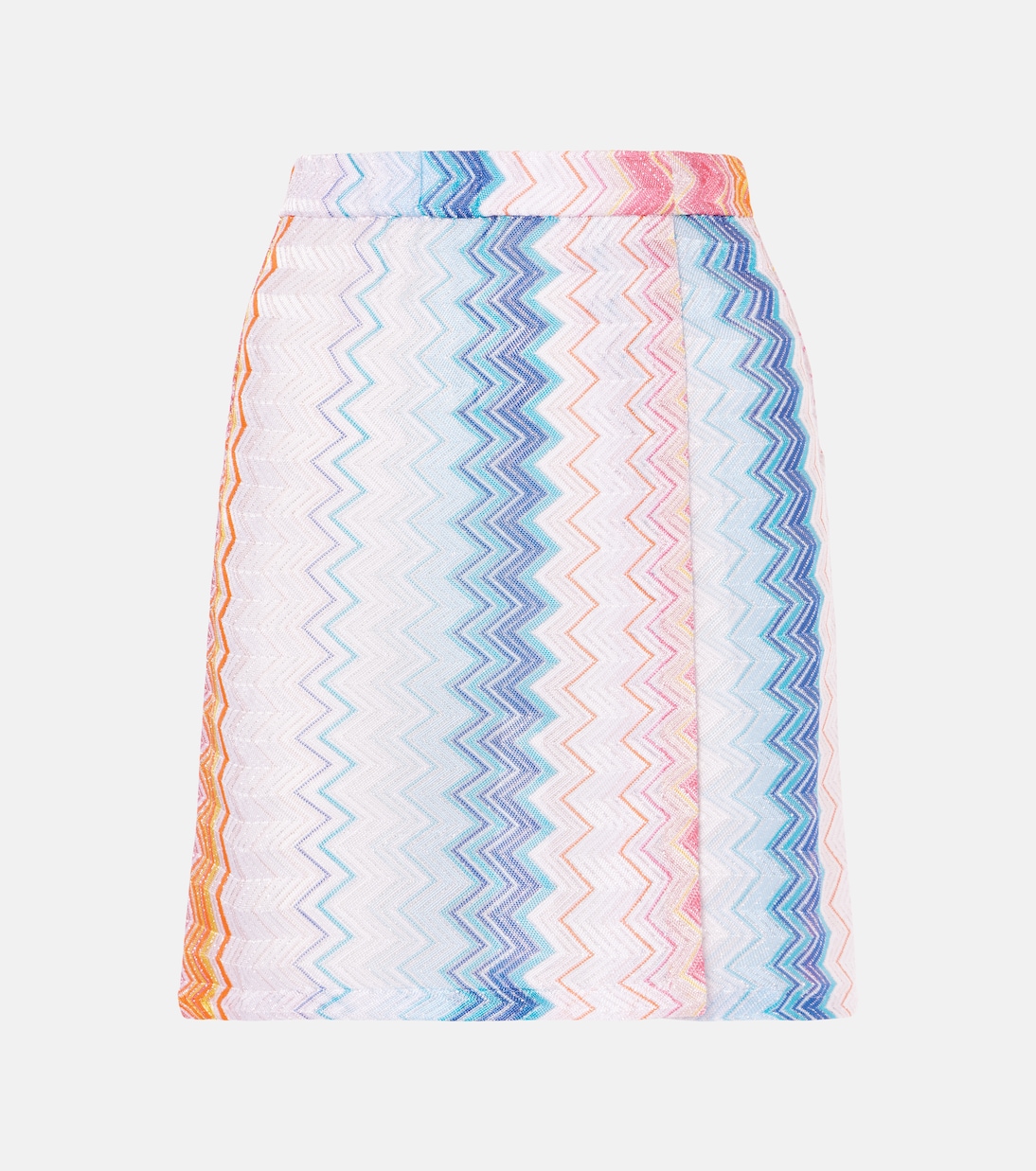 

Мини-юбка зигзаг Missoni, Multicolor Shaded Fucsia Blue