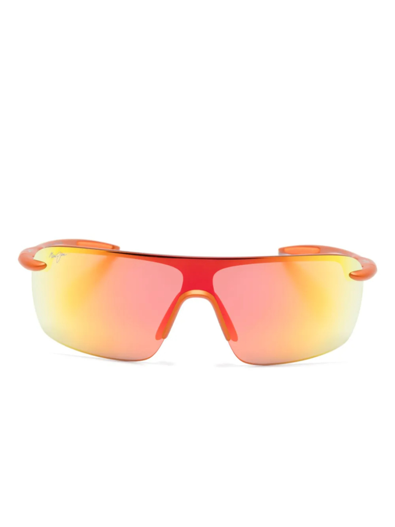 

Солнцезащитные очки в большой оправе Maui Jim, оранжевый