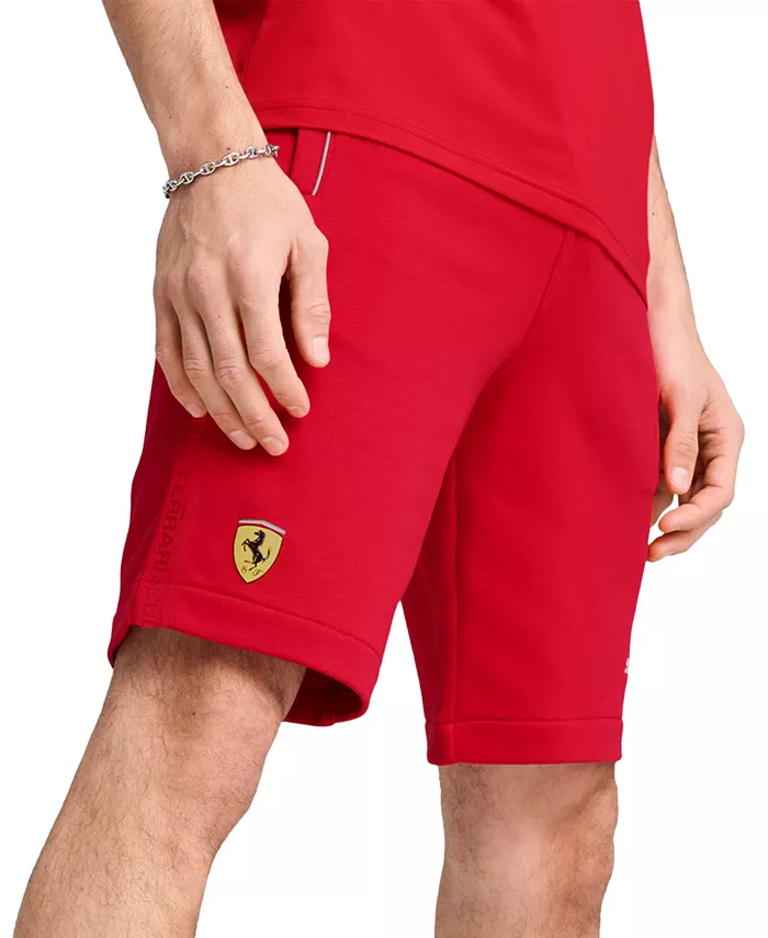 

Мужские шорты для бега Scuderia Ferrari Regular-Fit 10" Puma, красный