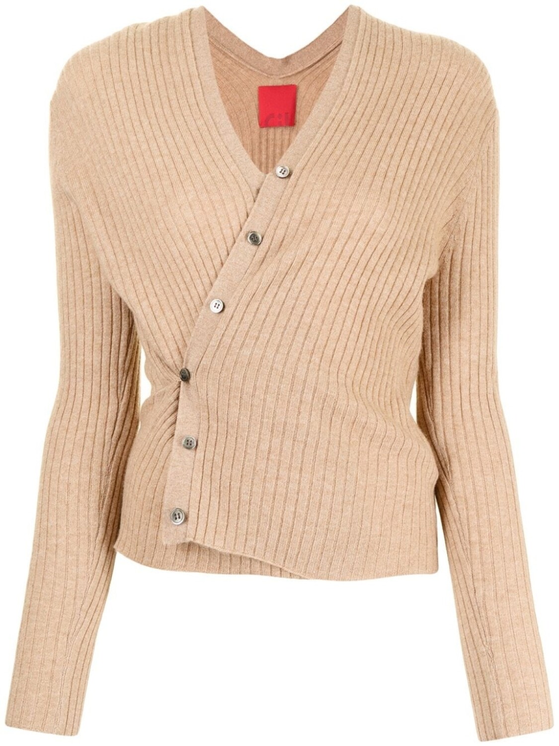 

Cashmere In Love укороченный кардиган Inez в рубчик, коричневый