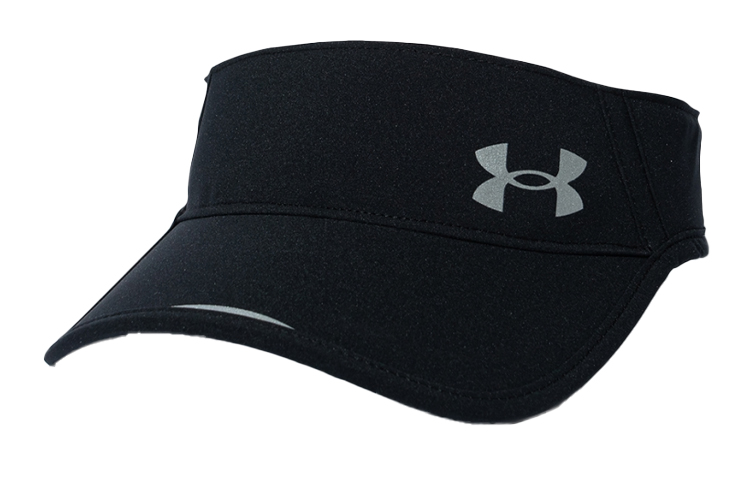 

Under Armour Кепка с козырьком из полиэстера, мужская, черно-белая