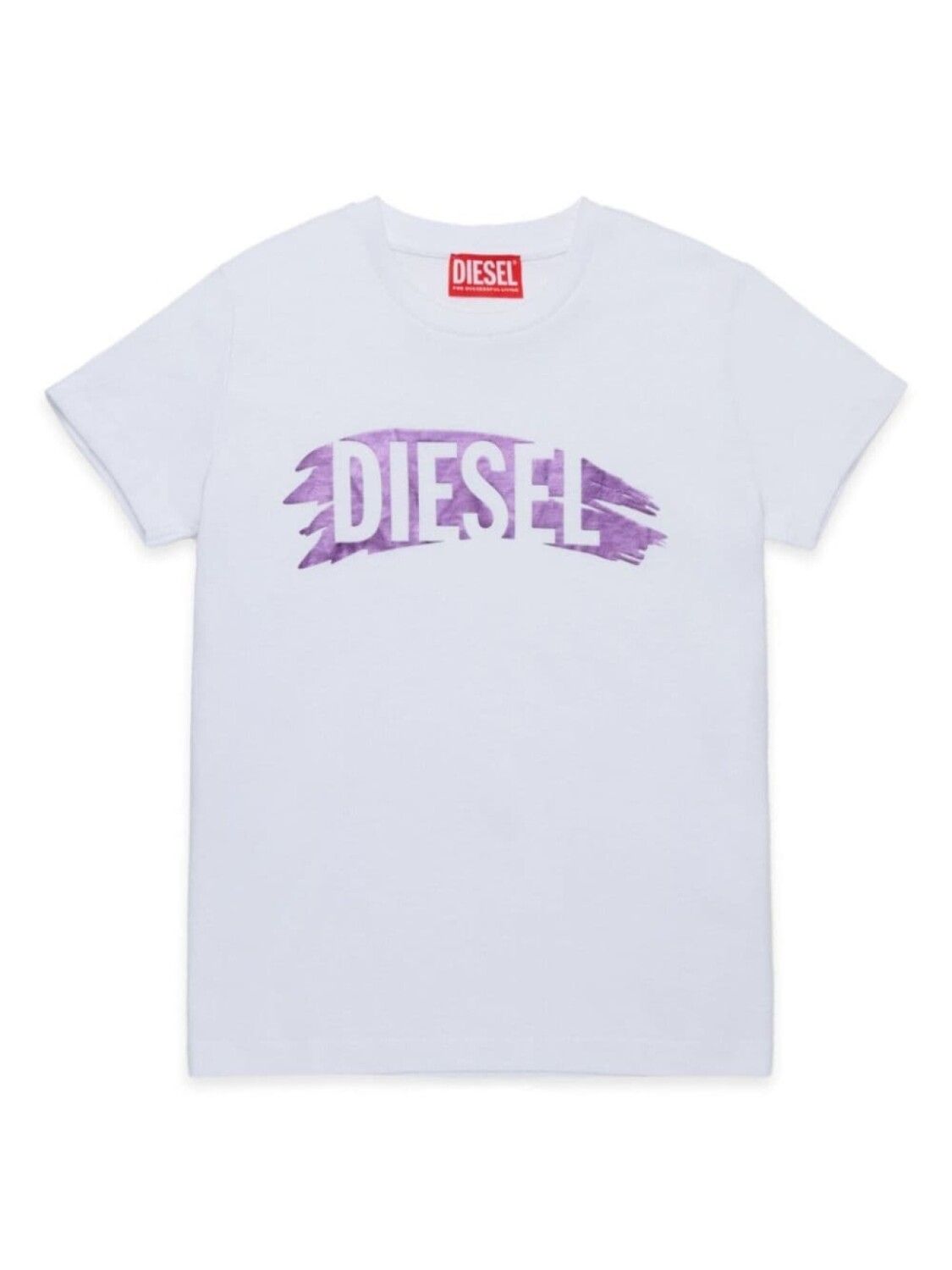 

Diesel Kids футболка с логотипом, белый