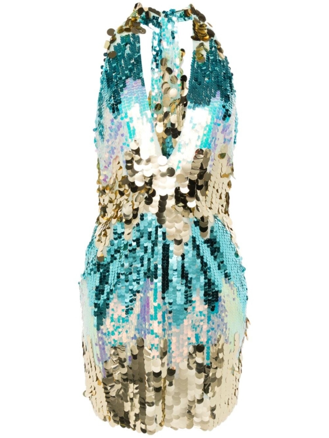 

The New Arrivals Ilkyaz Ozel платье мини с пайетками, синий