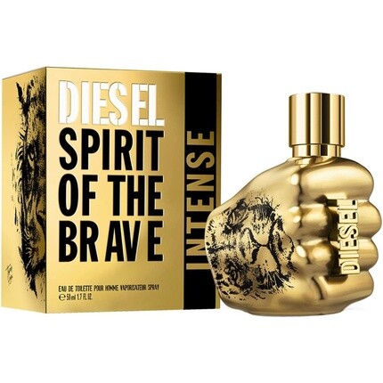 Diesel Spirit Of The Brave Intense Eau De Toilette Aftershave Perfume For Men Fresh Fragrance 50ml — фото 2