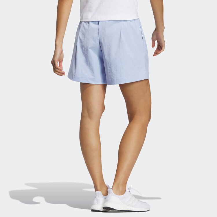 X SEEBIN Co-branded SS23 Повседневные шорты женские Blue Dawn Adidas — фото 3