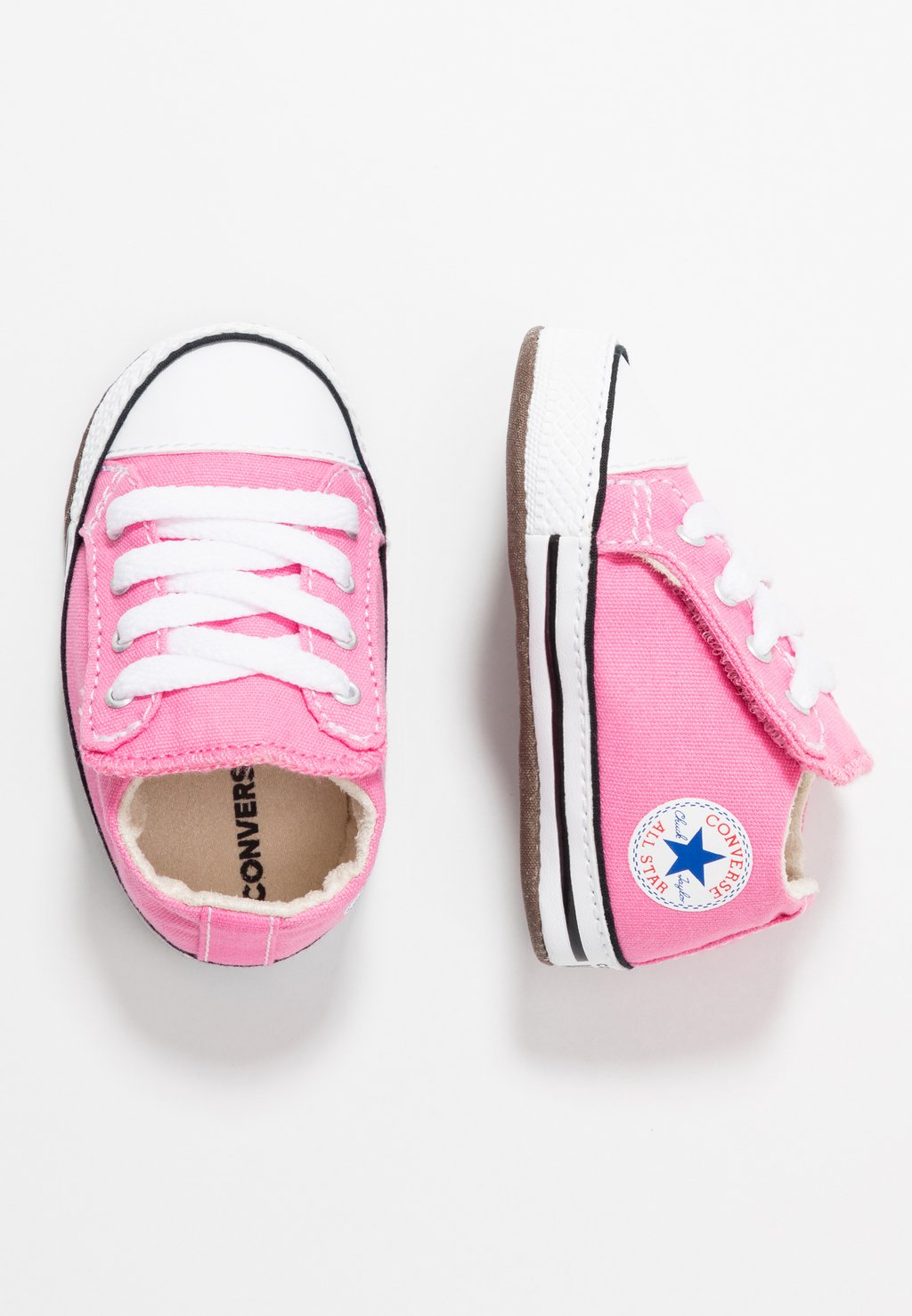 

Туфли для ползания CHUCK TAYLOR ALL STAR CRIBSTER MID Converse, цвет pink/natural ivory/white