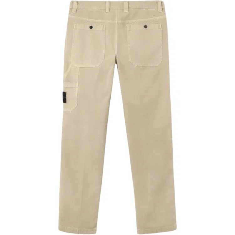 Брюки patch-pocket STONE ISLAND, Beige — фото 3