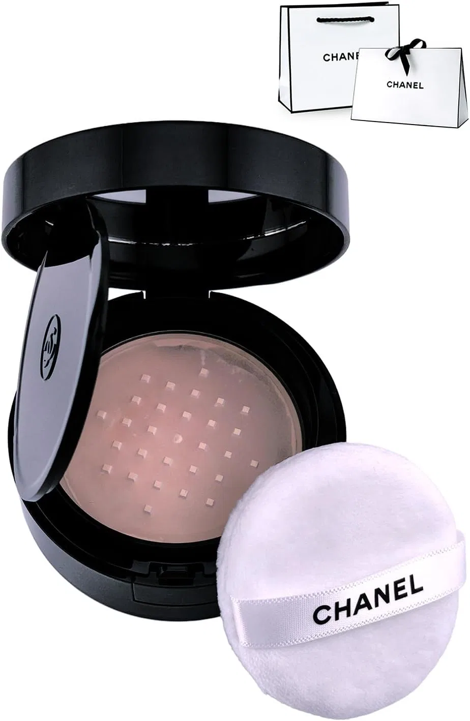 Пудра рассыпчатая Chanel Poodle Universell Rebel On The Go, 6 г, оттенок 12 Rosy Light