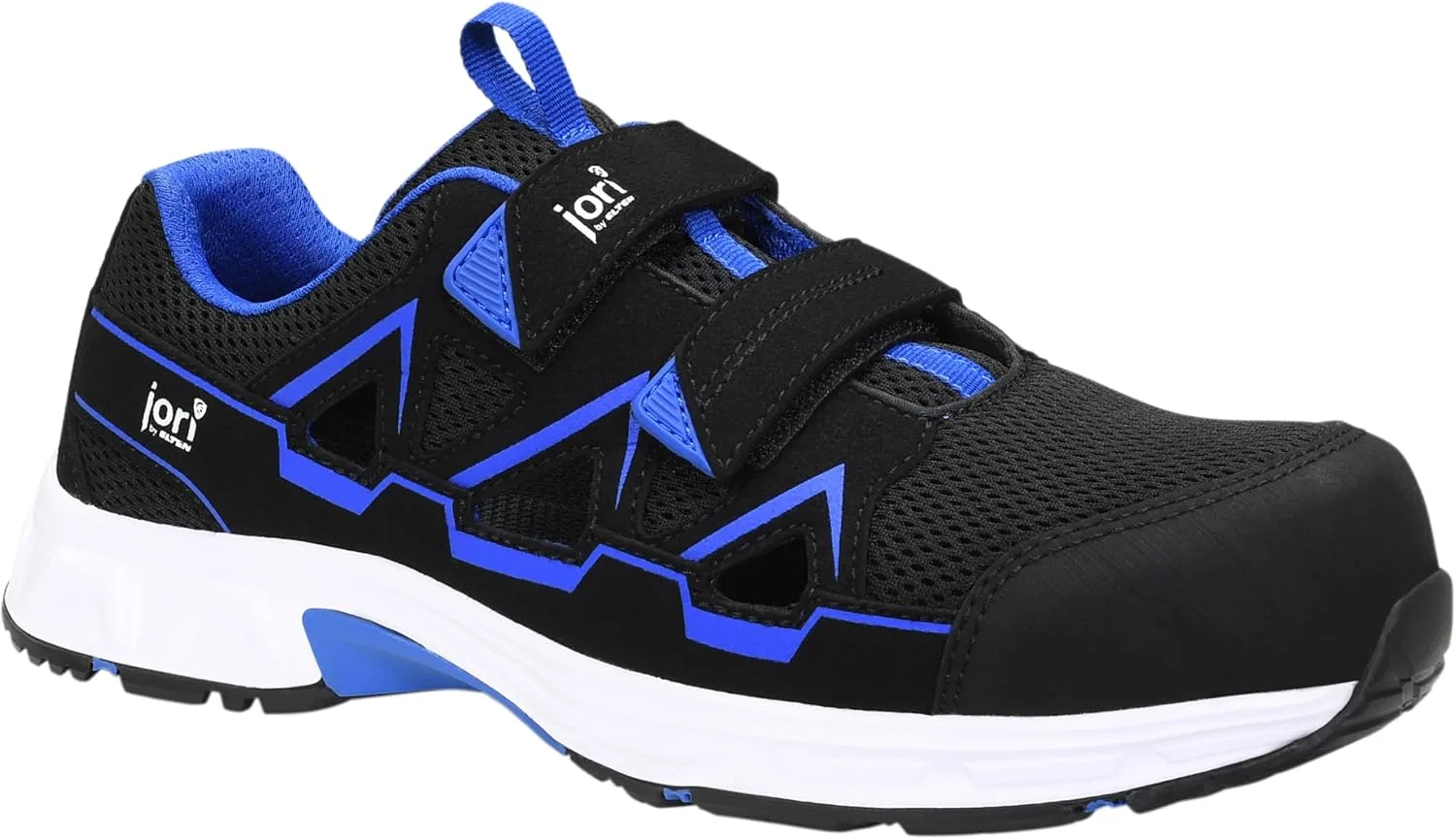 Защитная обувь ELTEN Jori jo_Speedy Black-Blue Easy ESD S1PS, женская и мужская, текстильная, с композитным защитным носком (легче стального), легкая, спортивная