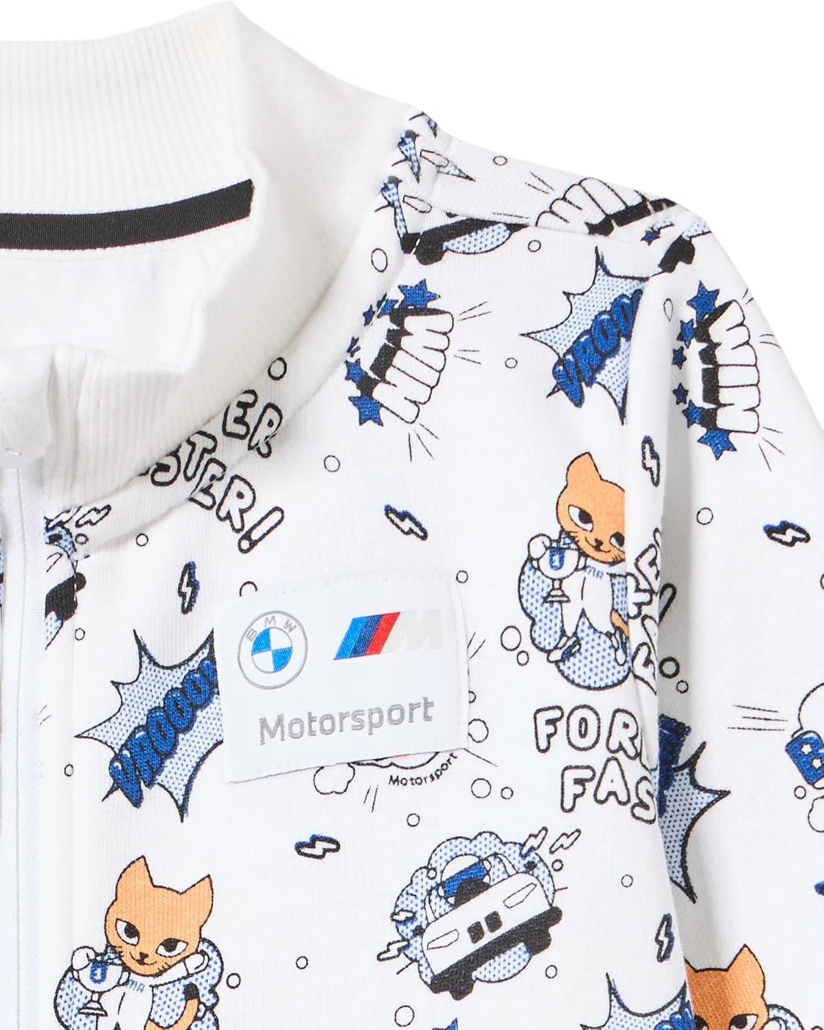 Детский спортивный костюм PUMA x BMW M Motorsport, черный — фото 2