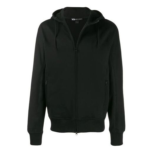 

Толстовка Men's Y-3 Back Logo Printing Classic Zipper Jacket Black, черный