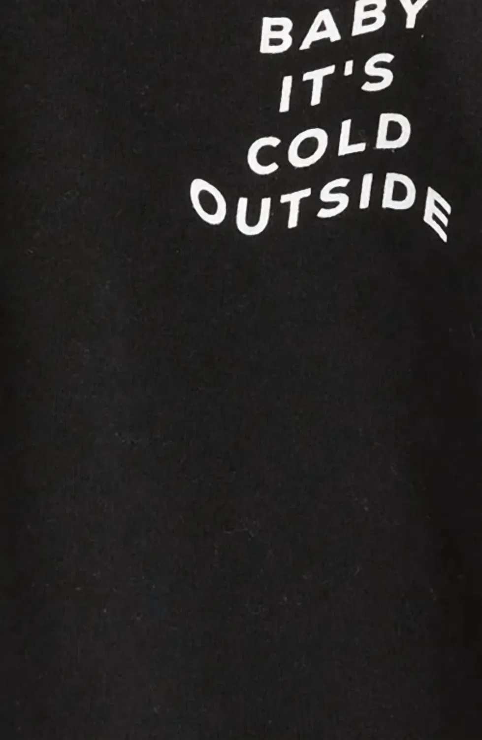 TINY TRIBE Детский комбинезон с длинными рукавами и капюшоном "It'S Cold" для мальчика, черный — фото 3
