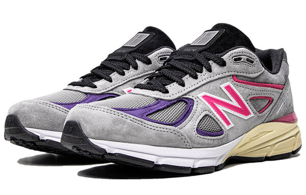 Кроссовки x kith x united arrows & sons 990 v4 New Balance, серый — фото 3