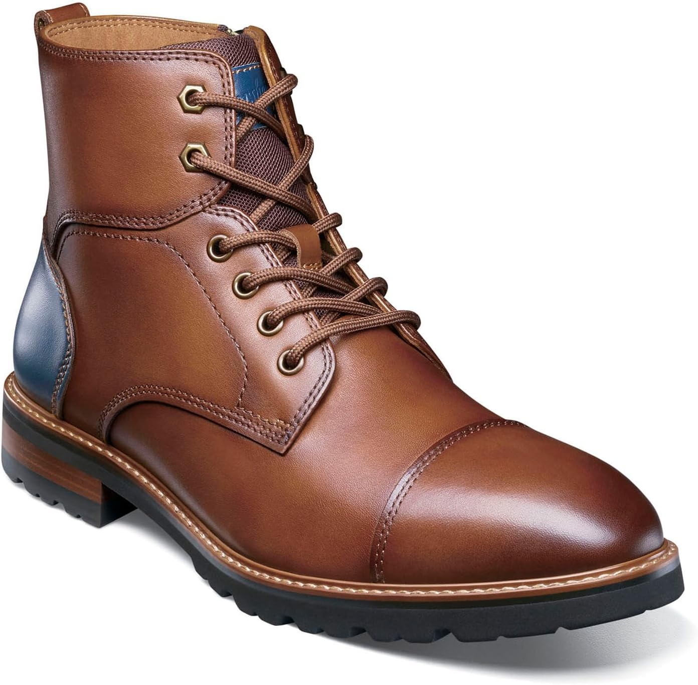 

Мужские ботинки Florsheim Renegade с закрытым носком, Cognac