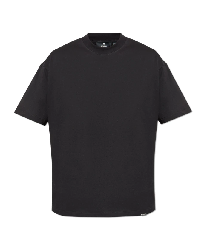 

Футболка большого размера с инициалами Represent, черный