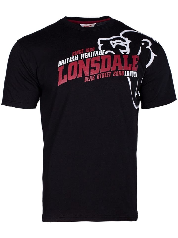 

Футболка Lonsdale T-Shirt, черный