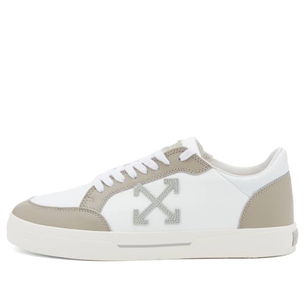 

Новые низкие кроссовки из вулканизированной кожи Off-White, мультиколор