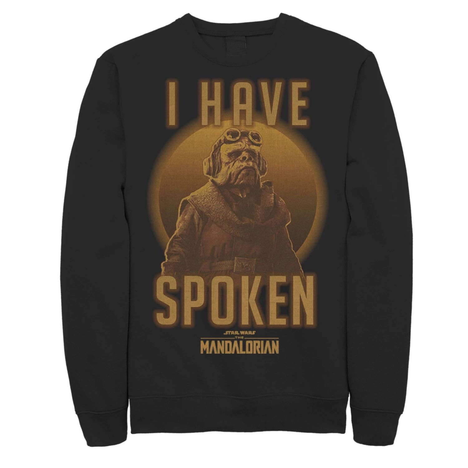

Мужской свитшот Star Wars: The Mandalorian Kuill I Have Spoken Circle