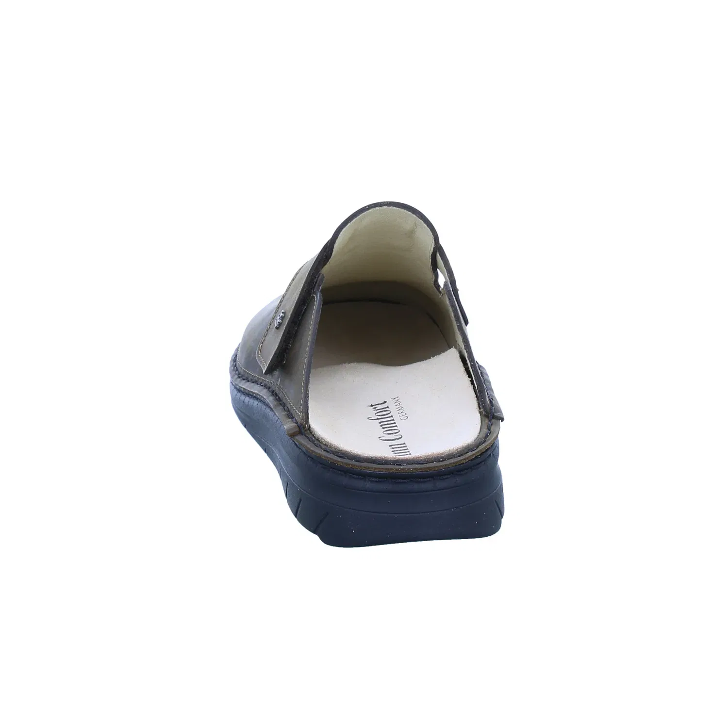Домашние тапочки из натуральной кожи Finn Comfort коричневые — фото 4