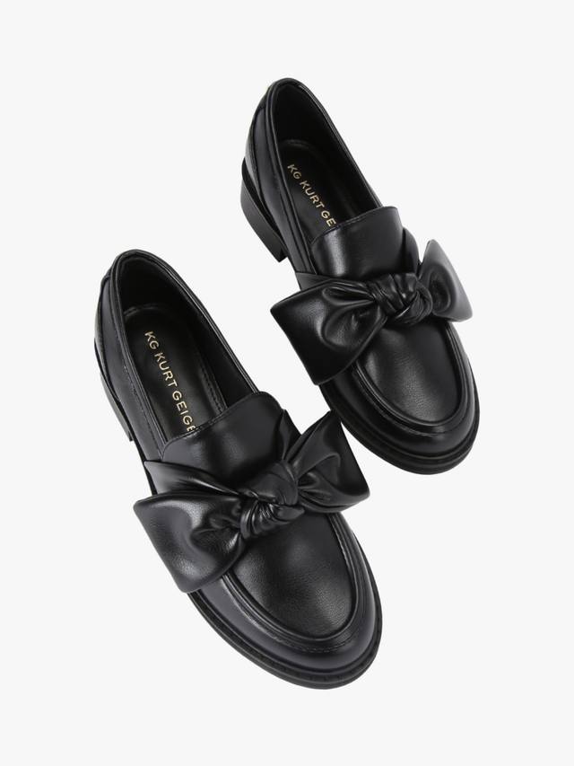 Балетки Maybe Bow Slip On KG Kurt Geiger, Black — фото 3